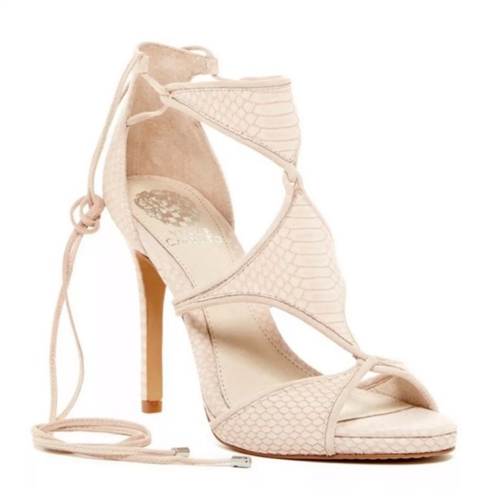 Vince Camuto Rae snake embossed heel